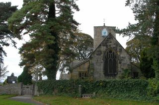 photo of St Oswald's Church burial ground